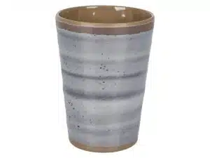 Beker 8.5 cm melamine grijs