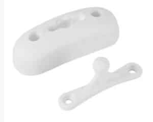 Deurvanger 2-dlg met kogelkop