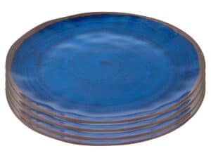Dinerbord Halo melamine blauw