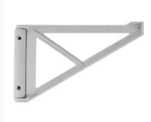 Kunststof keukenbladhouder grijs 200 x 80 mm