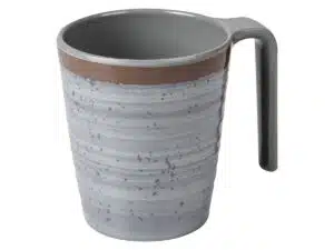 Mok Halo melamine grijs