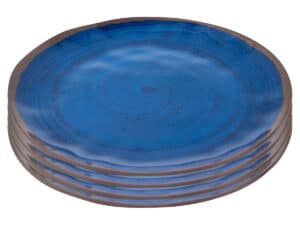 Ontbijtbord Halo Melamine blauw