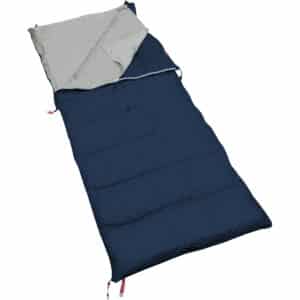Polydaun slaapzak Stern 85x210 cm navy/mist