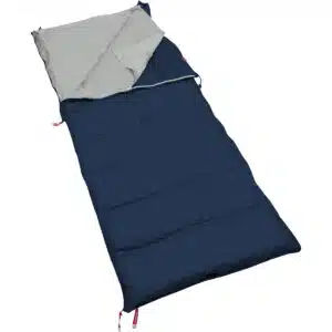 Polydaun slaapzak Stern 85x210 cm navy/mist