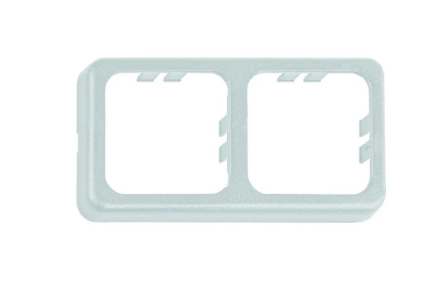 Presto afdekraam 2-vaks wit