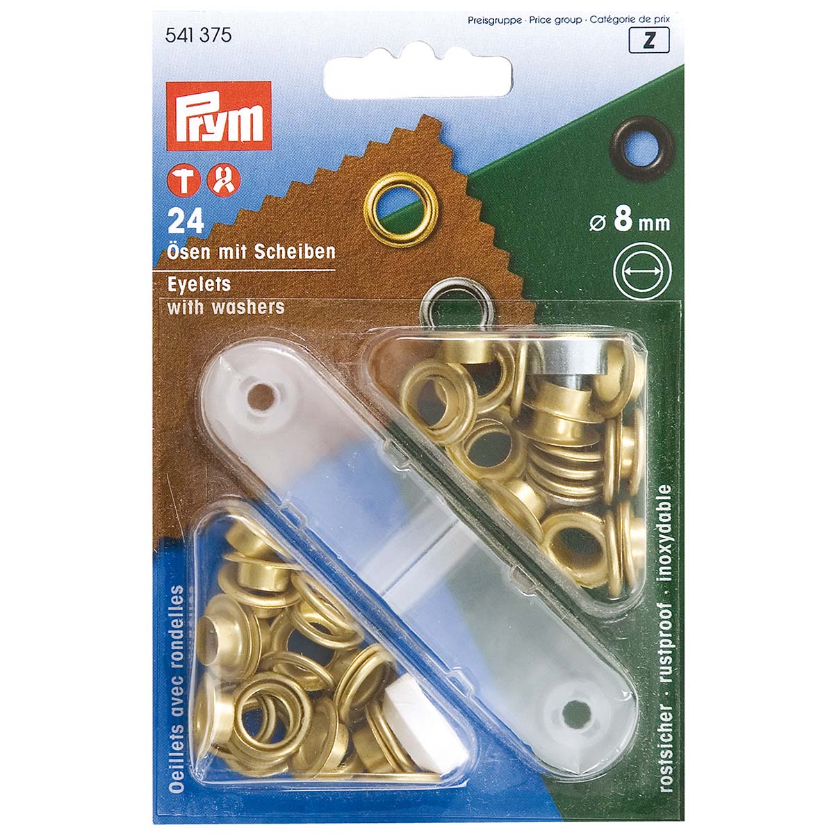 Prym zeilringen 8.5mm (24)