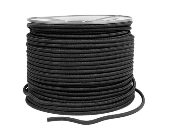 Trapezekoord 12 mtr zwart