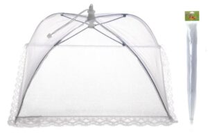 Vliegenkap wit 46 x 46 cm