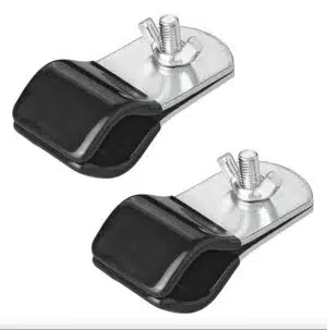 Daksteunklem 25-28mm gecoat ( 2 stuks)