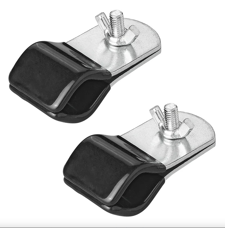 Daksteunklem 25-28mm gecoat ( 2 stuks)