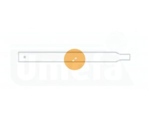 Tussendeel staal 22mm 70 / 65 cm
