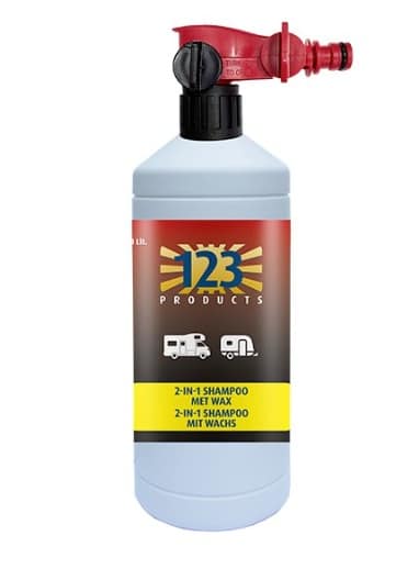 123 2 in 1 shampoo met wax