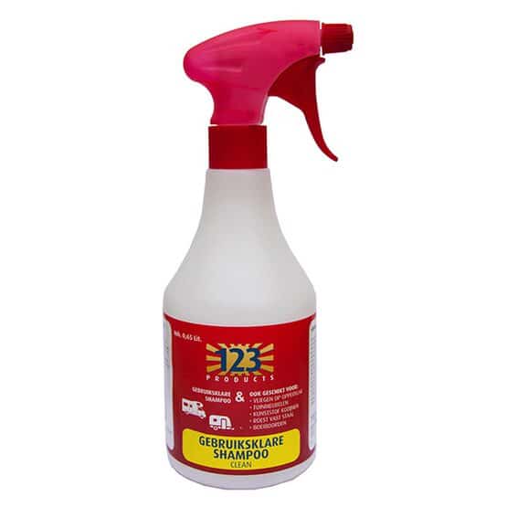123 Clean gebruiksklare shampoo 1/2 ltr