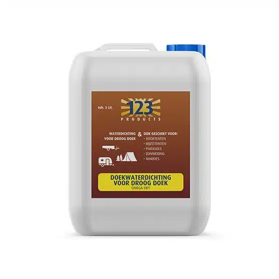123 Omega dry waterdichting met spuitstuk ( 5 liter)