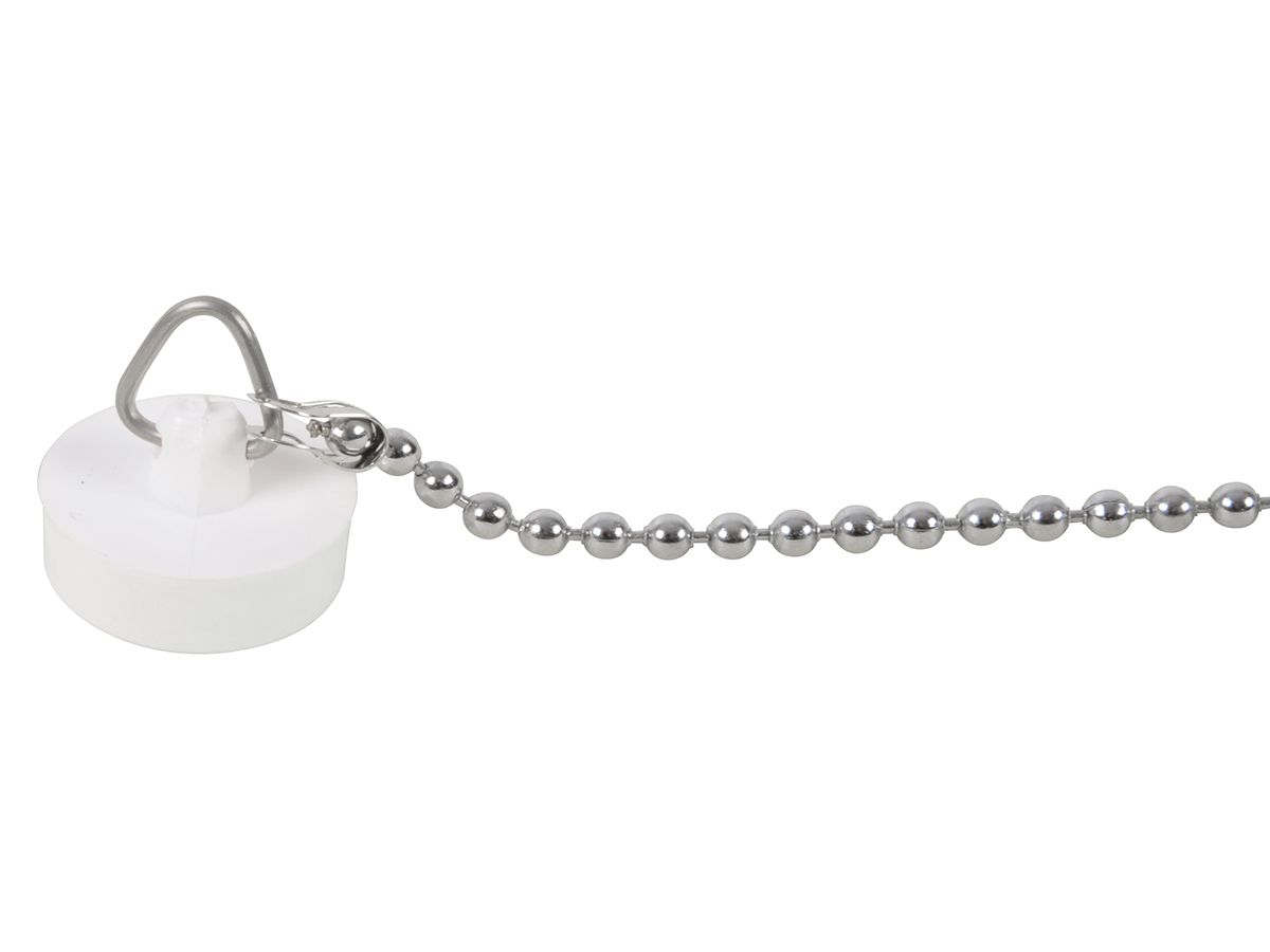 Aflsluitdopje met ketting 19mm