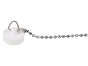 Afsluitdopje met ketting 25mm