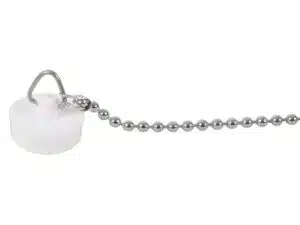 Afsluitdopje met ketting 25mm