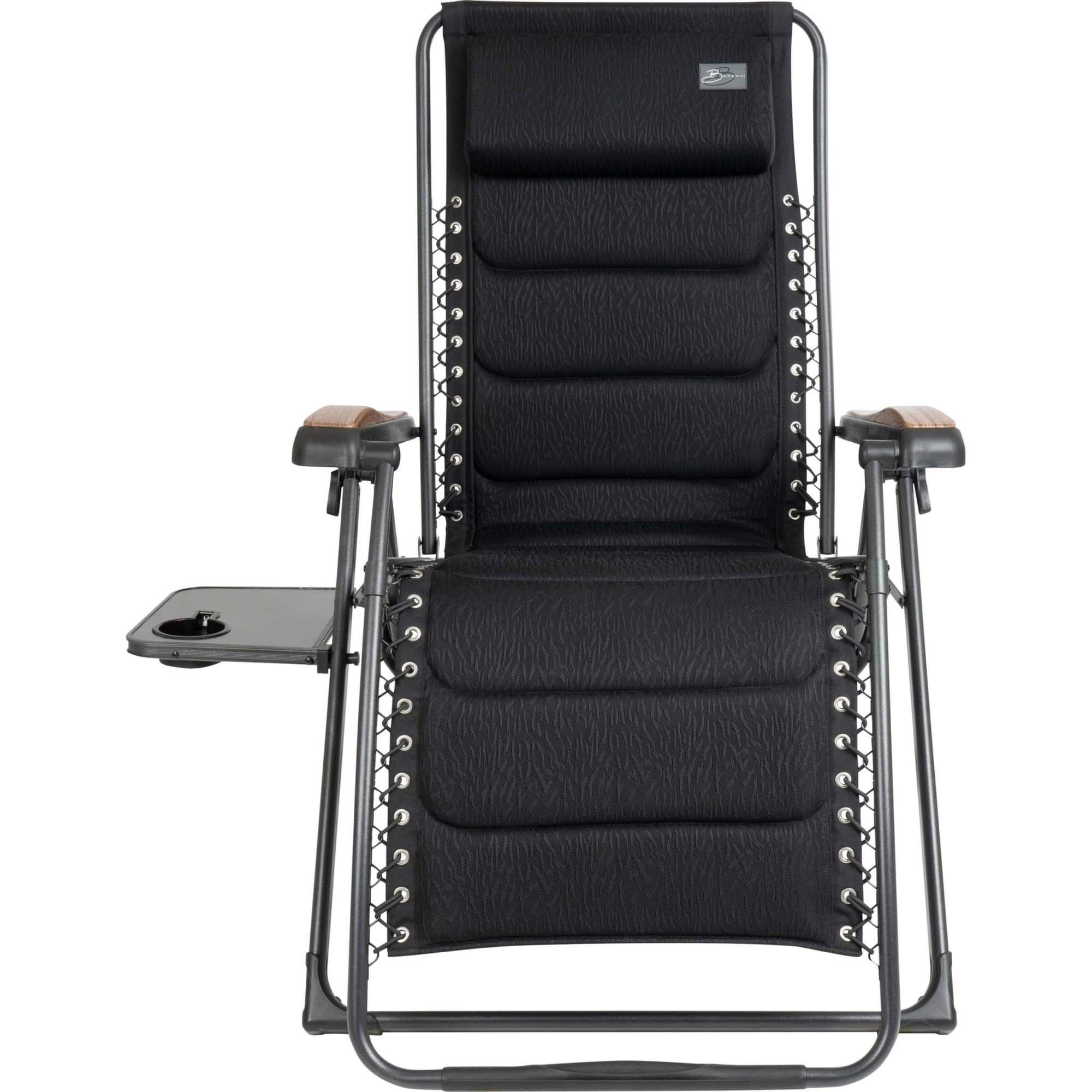Bardani RiposoAlu 3D comfort zebra black relaxstoel