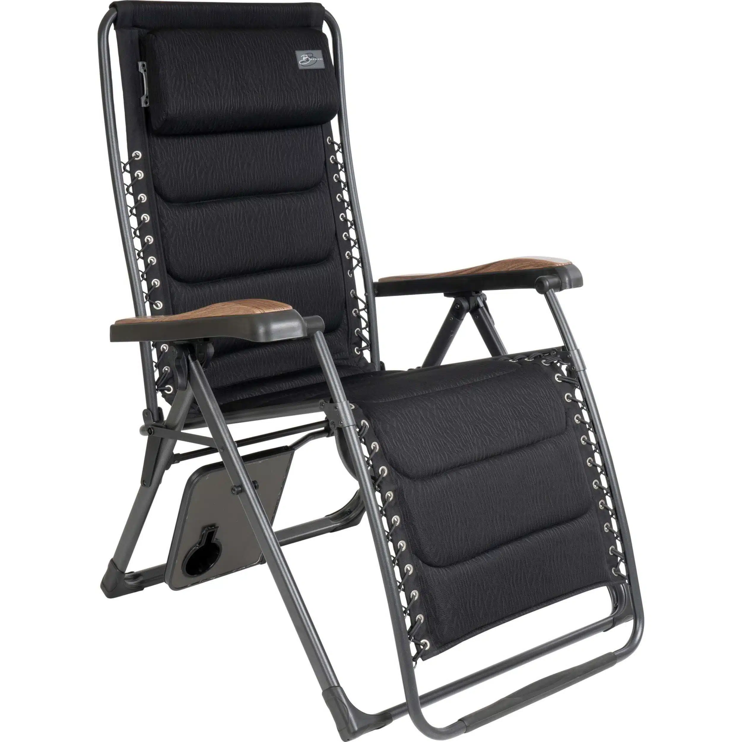 Bardani RiposoAlu 3D comfort zebra black relaxstoel