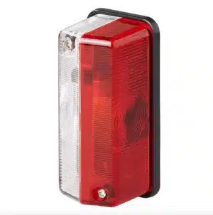 Breedtelicht rood/wit 92 x 42 mm