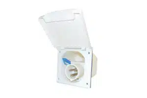 Cee wandinvoerdoos wit 105 x 105 mm