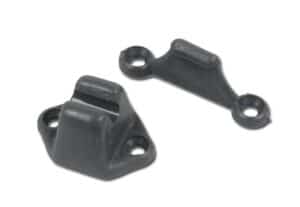 Deurvanger PVC grijs (2-dlg)