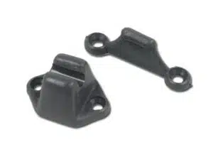 Deurvanger PVC grijs (2-dlg)
