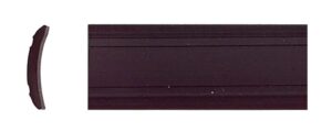 Inlegbies donkergrijs 12mm 10mtr