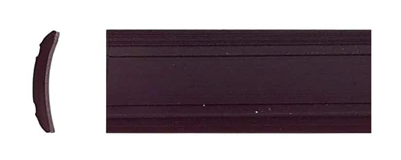 Inlegbies donkergrijs 12mm 10mtr