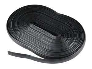 Inlegbies zwart 12mm/10mtr