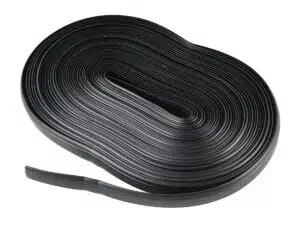 Inlegbies zwart 12mm/10mtr