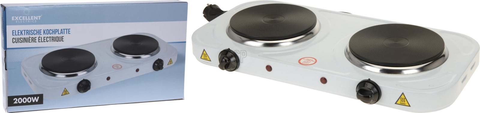 Kookplaat 230 volt dubbel