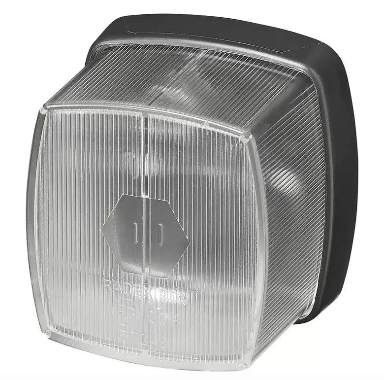 Markeringslamp wit 66 x 62 mm