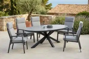 Milano (6) met Brescia 220 x 115 cm tafel