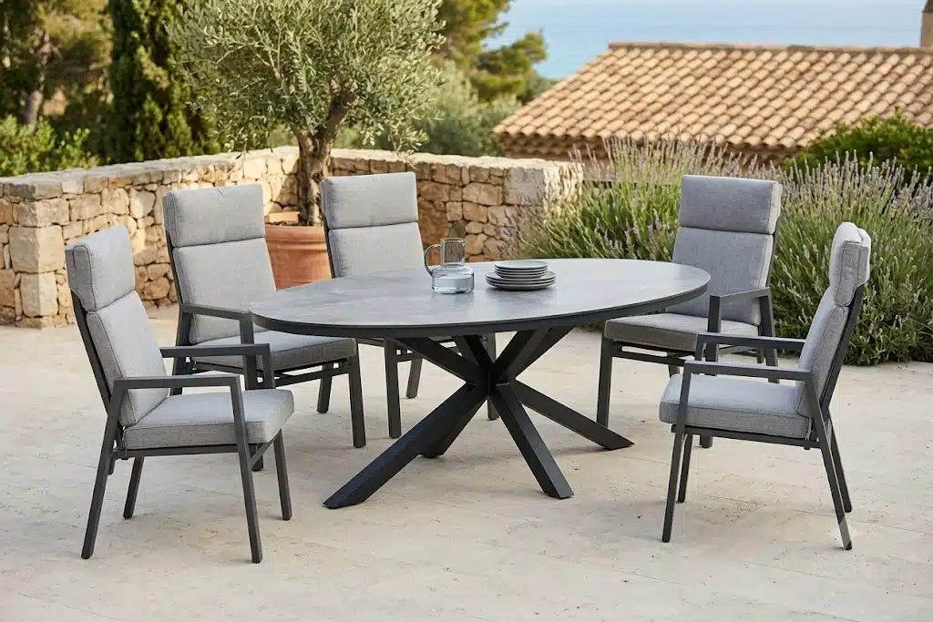 Milano (6) met Brescia 220 x 115 cm tafel