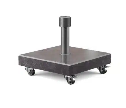 Parasolvoet Rome 40 kg + 4 zwenkwielen