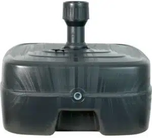 Parasolvoet vulbaar 45 ltr. antraciet