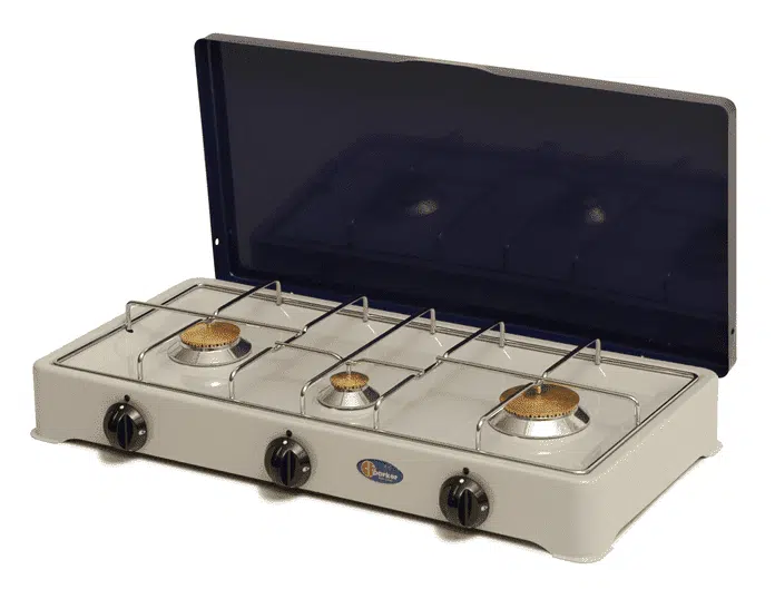 Parker 3-pits komfoor grey/blue