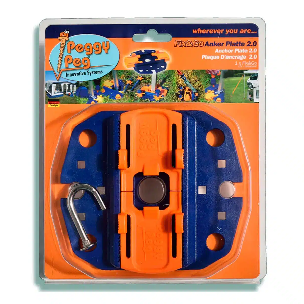 Peggy Peg Fix & Go ankerplaat