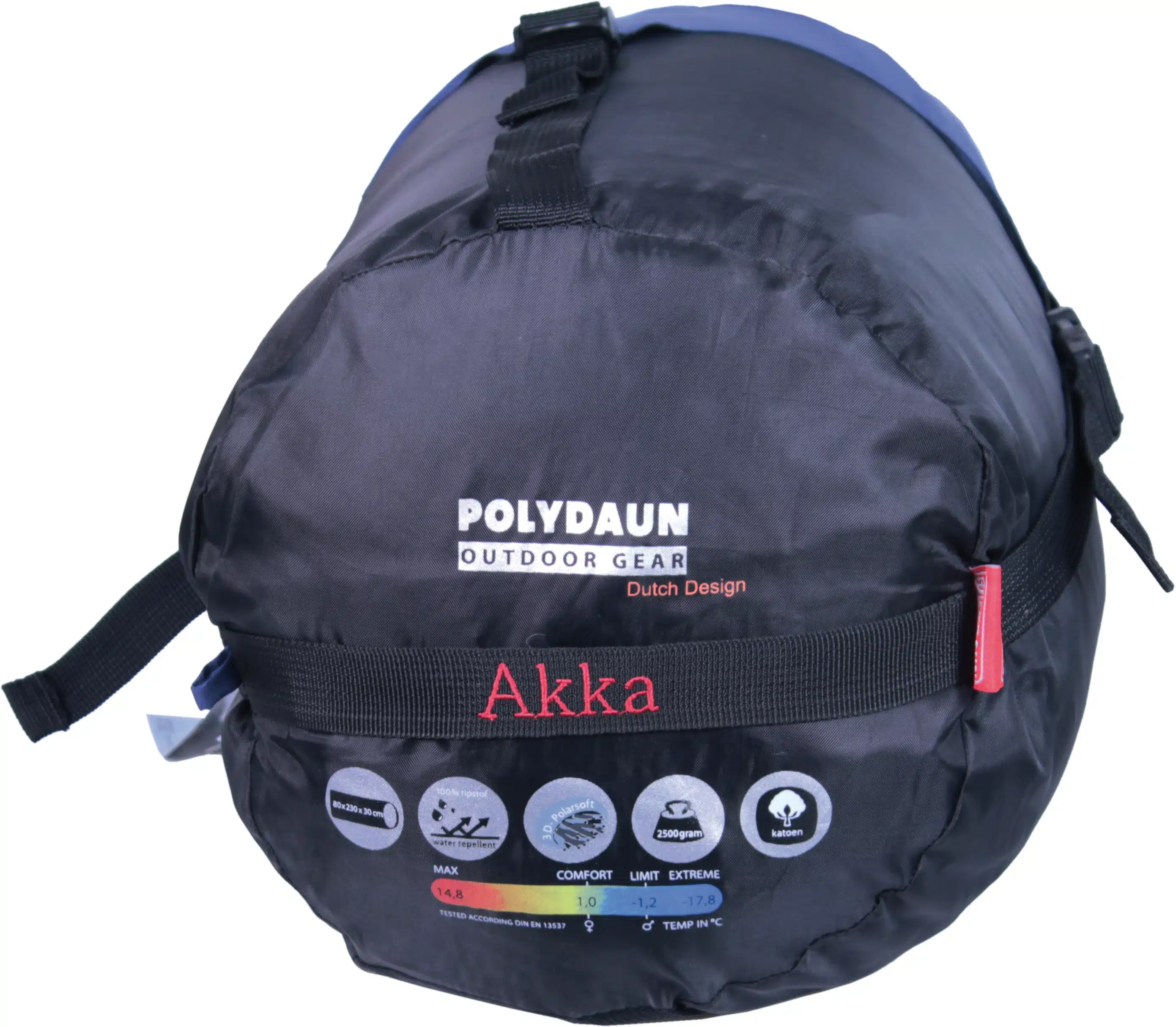 Polydaun Akka met capuchon 85x210x30 cm
