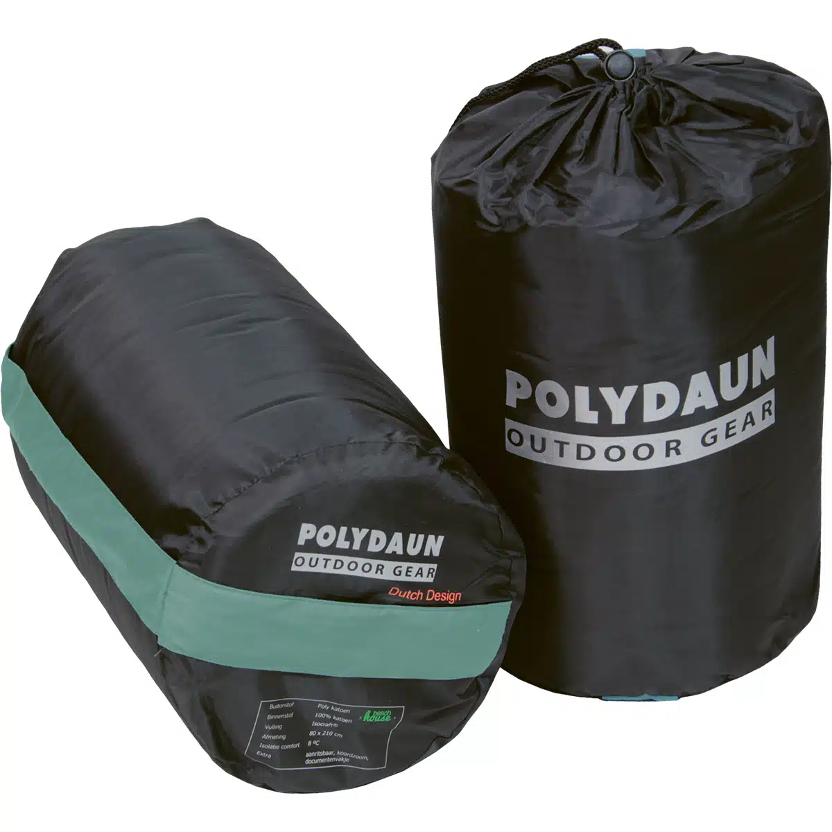 Polydaun beach house 80x210 turq/mint