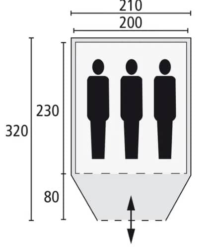 Safarica speed 210 plus Quick Up paraplutent