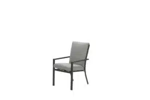 Sergio diningstoel carbon black / light grey