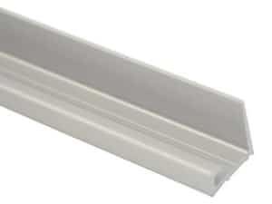 Tafelbladrail 80cm aluminium