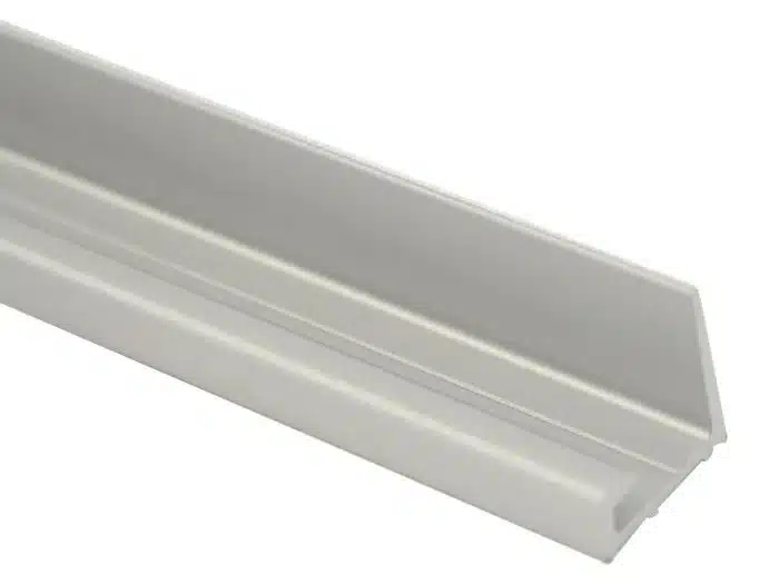 Tafelbladrail 80cm aluminium