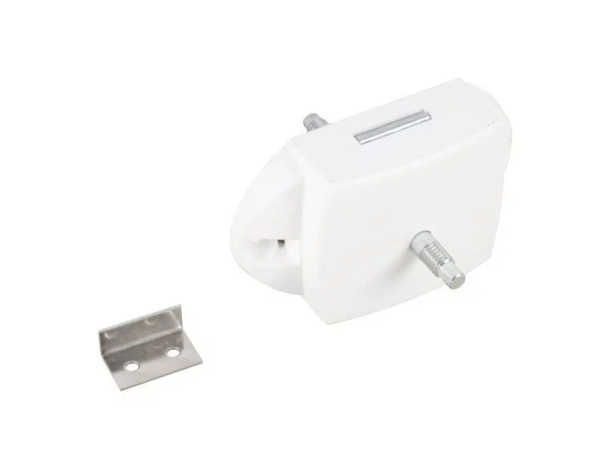 Toilet drukknopslot