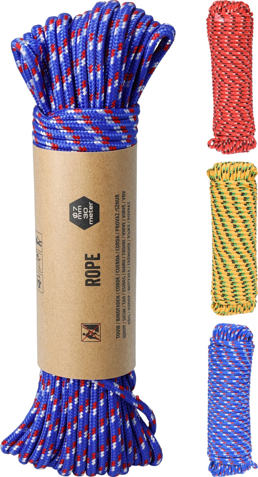 Touw 30 mtr 7mm