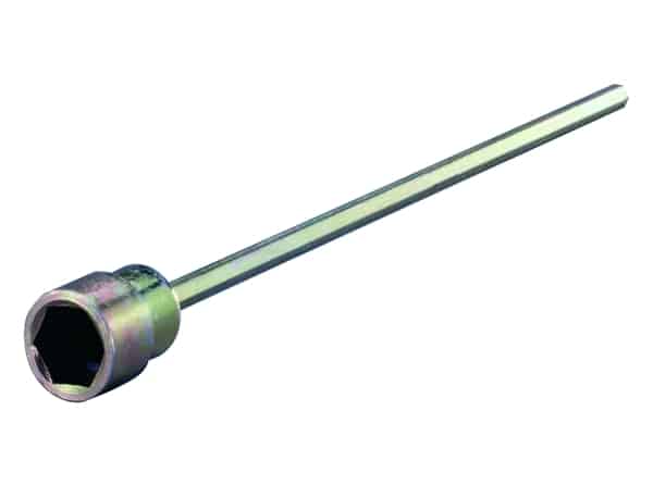 Verlengadapter 34 cm / 19mm voor hoeksteun