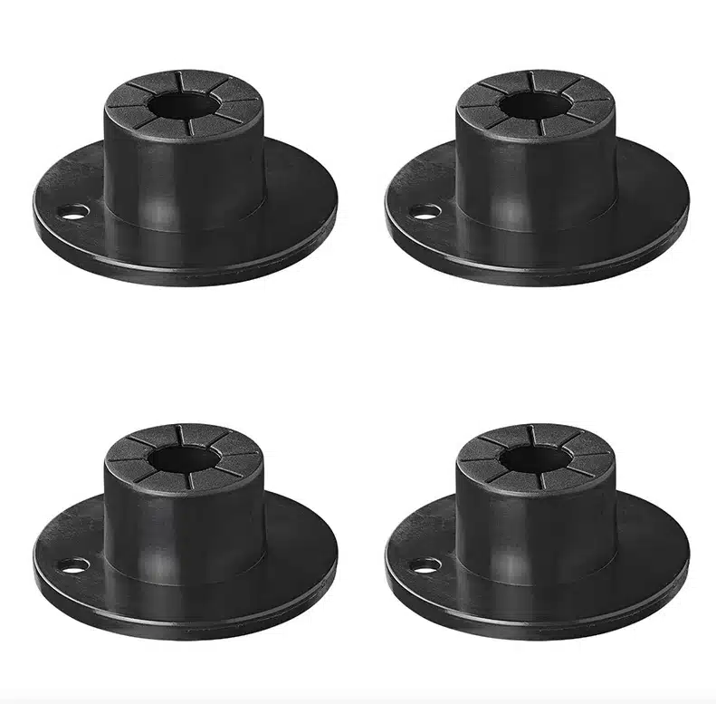 Voeten voor opstap / tafelpoot ( 4 stuks)