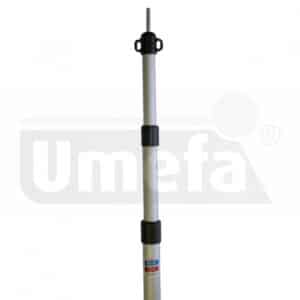Tentstok telesc. verstelbaar 28mm 90-230cm